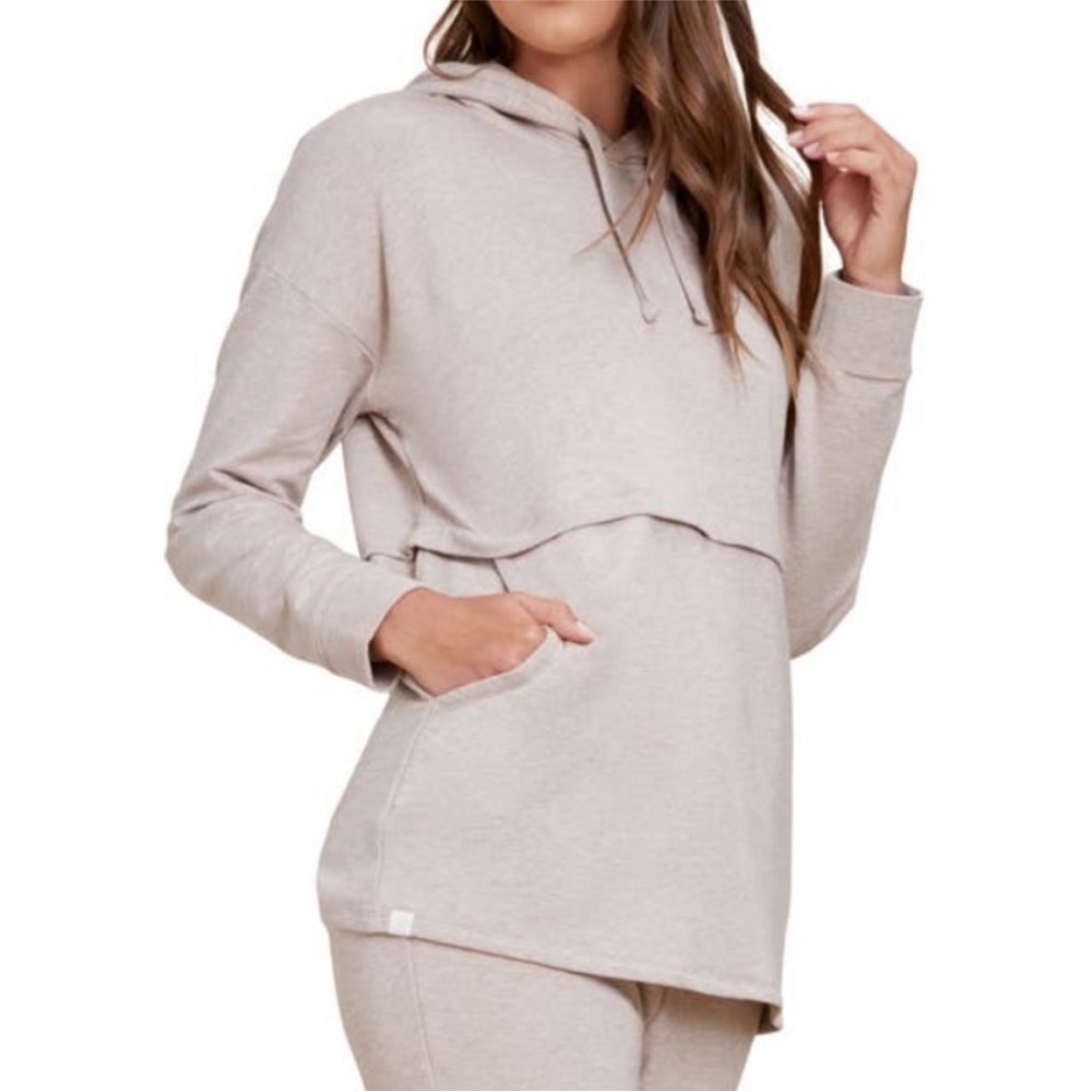 NWT Malibu Collection® Brushed Luxe Lounge Anorak Sweatshirt